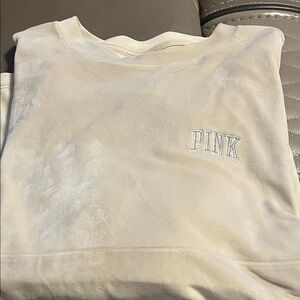 Pink Cream velour shirt